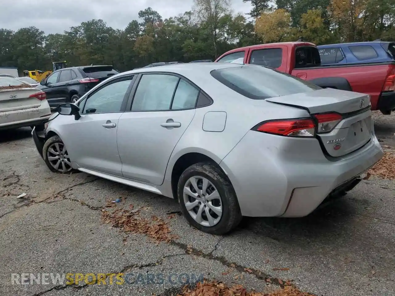 2 Фотография поврежденного автомобиля 5YFEPMAE5NP291367 TOYOTA COROLLA 2022