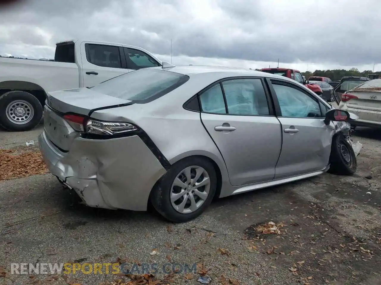 3 Фотография поврежденного автомобиля 5YFEPMAE5NP291367 TOYOTA COROLLA 2022