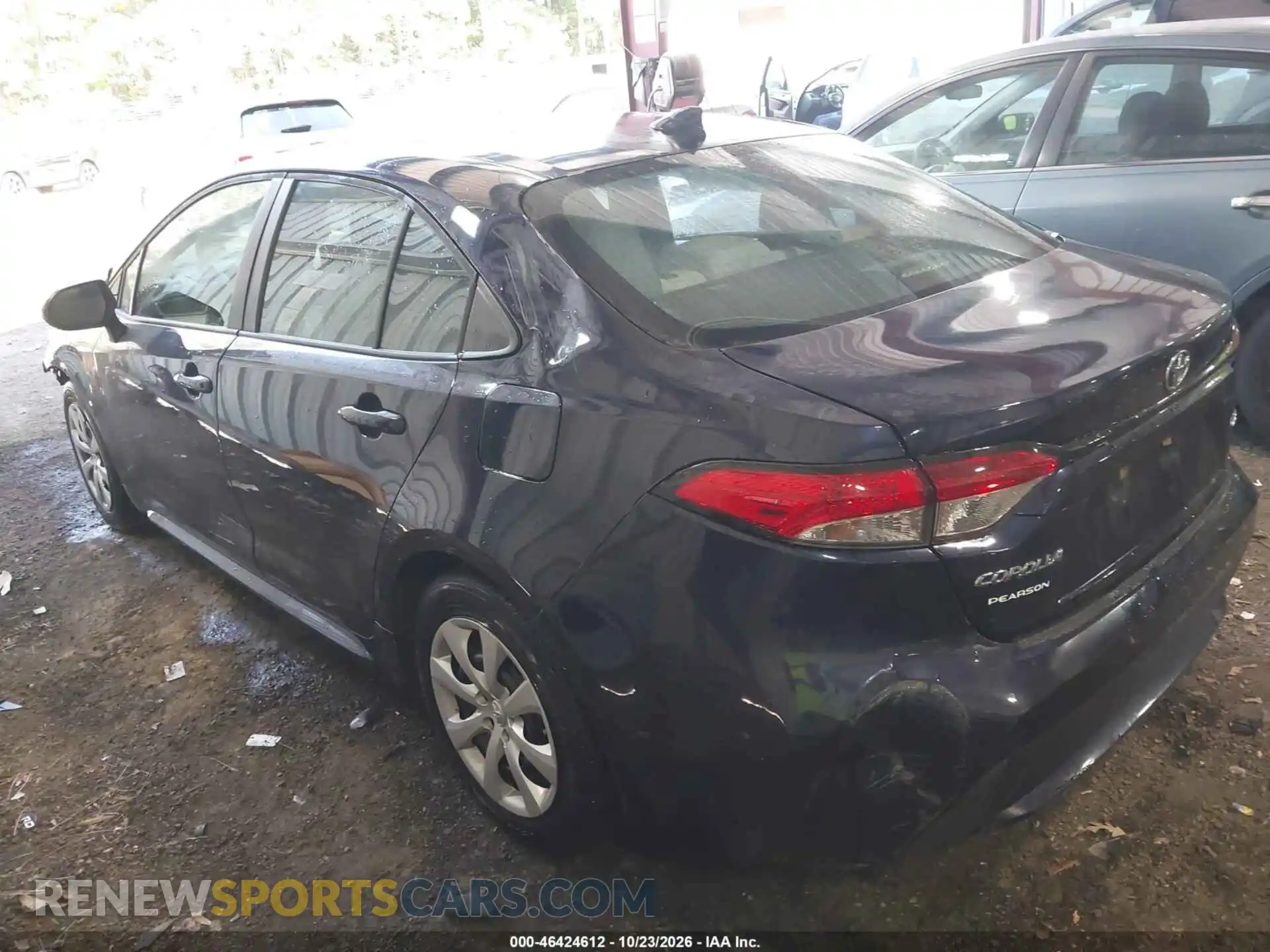3 Photograph of a damaged car 5YFEPMAE5NP315375 TOYOTA COROLLA 2022