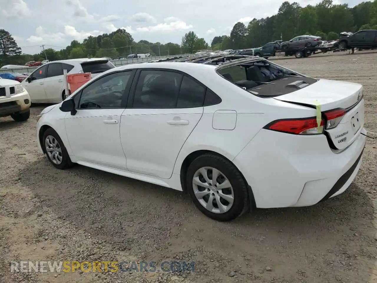 2 Photograph of a damaged car 5YFEPMAE5NP320141 TOYOTA COROLLA 2022