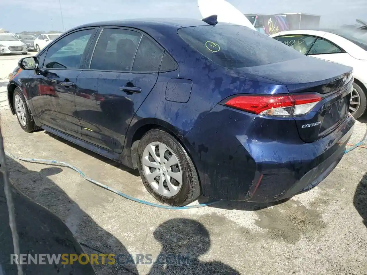 2 Photograph of a damaged car 5YFEPMAE6NP309102 TOYOTA COROLLA 2022