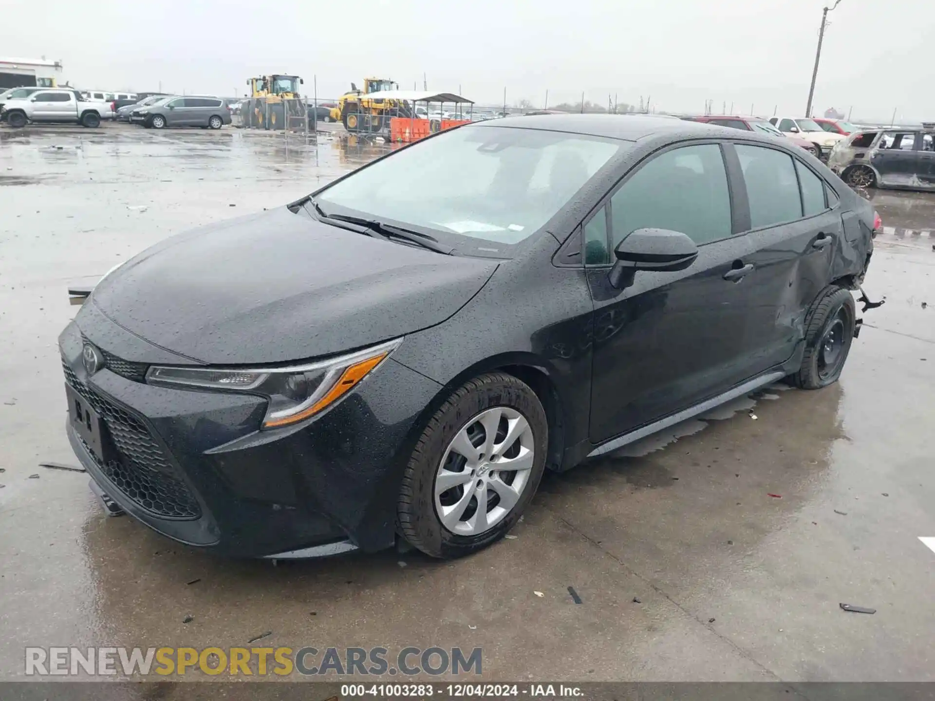 2 Photograph of a damaged car 5YFEPMAE6NP340009 TOYOTA COROLLA 2022