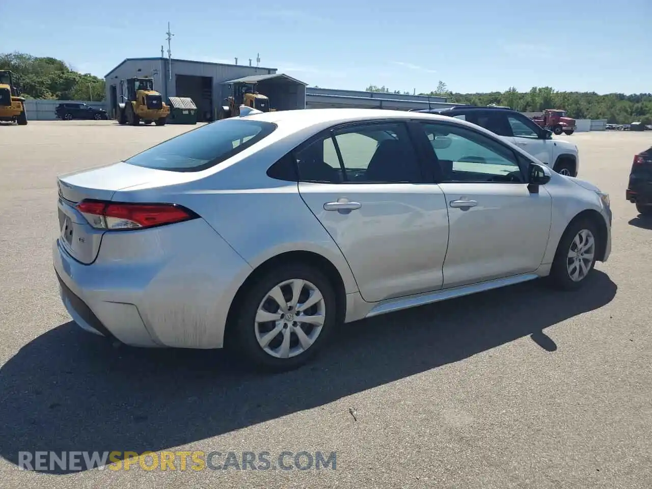 3 Photograph of a damaged car 5YFEPMAE7NP294058 TOYOTA COROLLA 2022