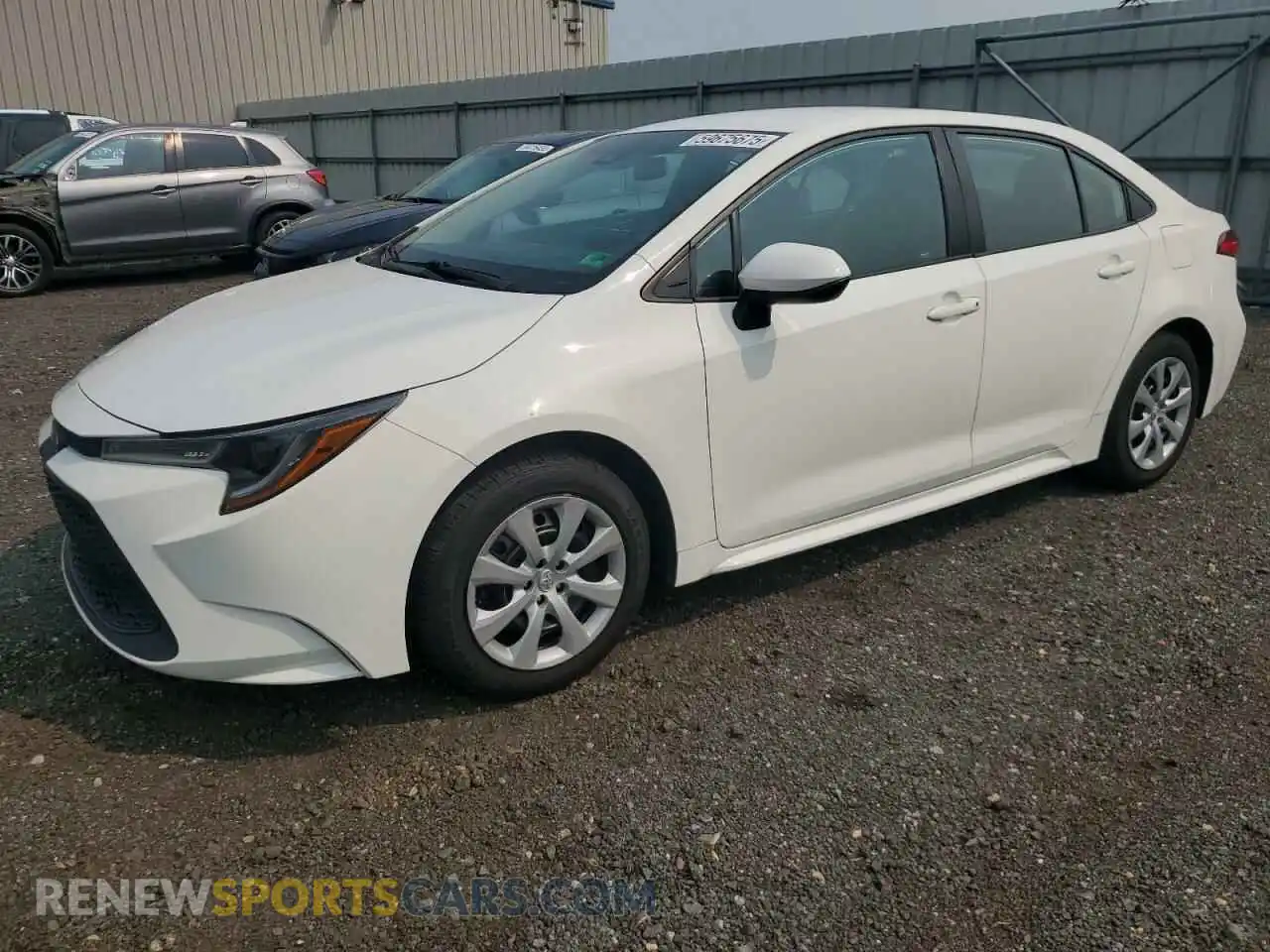 1 Photograph of a damaged car 5YFEPMAE7NP306497 TOYOTA COROLLA 2022