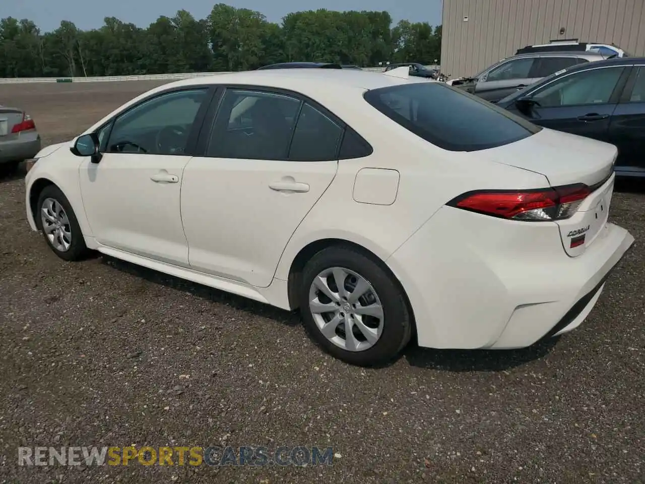 2 Photograph of a damaged car 5YFEPMAE7NP306497 TOYOTA COROLLA 2022