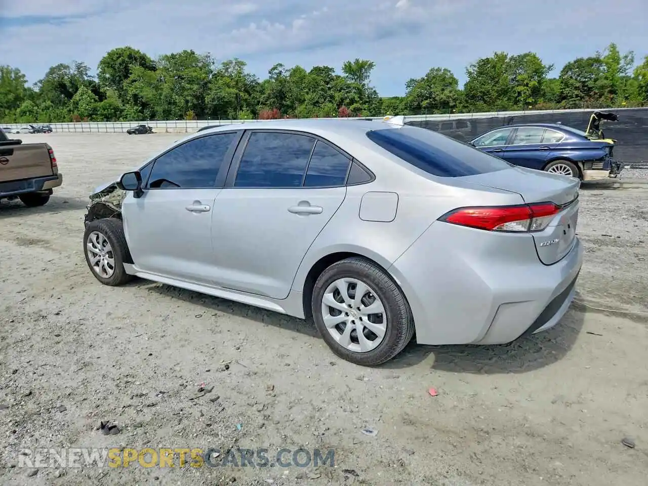 2 Фотография поврежденного автомобиля 5YFEPMAE7NP307083 TOYOTA COROLLA 2022