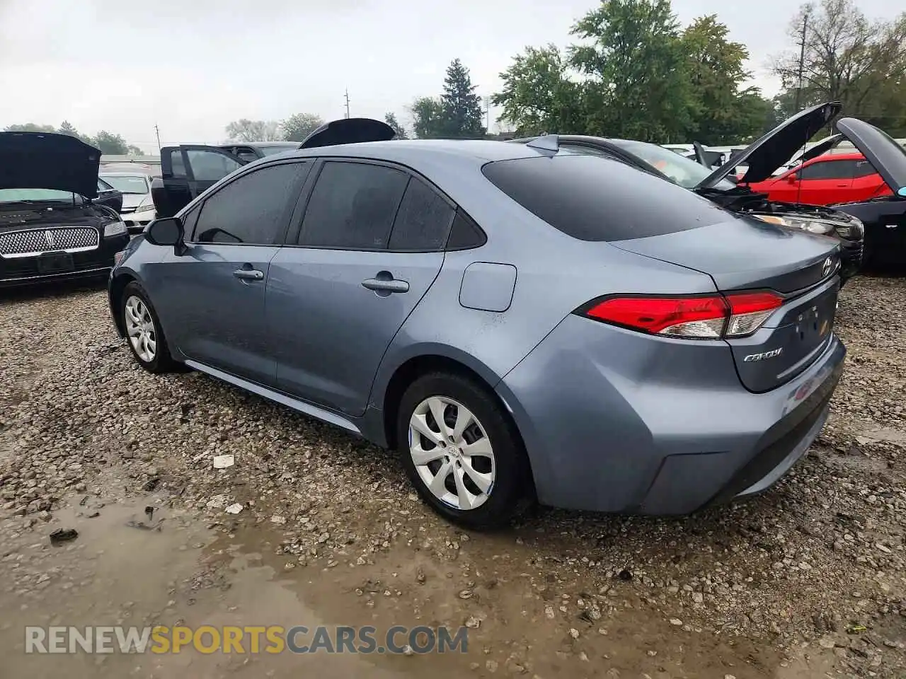 2 Photograph of a damaged car 5YFEPMAE7NP324790 TOYOTA COROLLA 2022