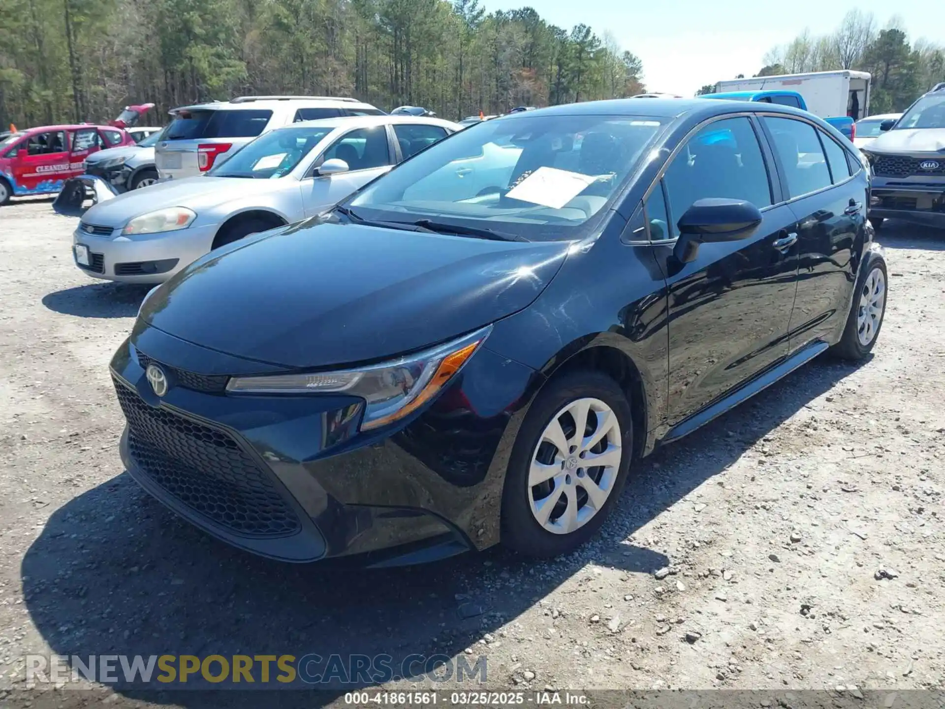 2 Photograph of a damaged car 5YFEPMAE7NP335272 TOYOTA COROLLA 2022