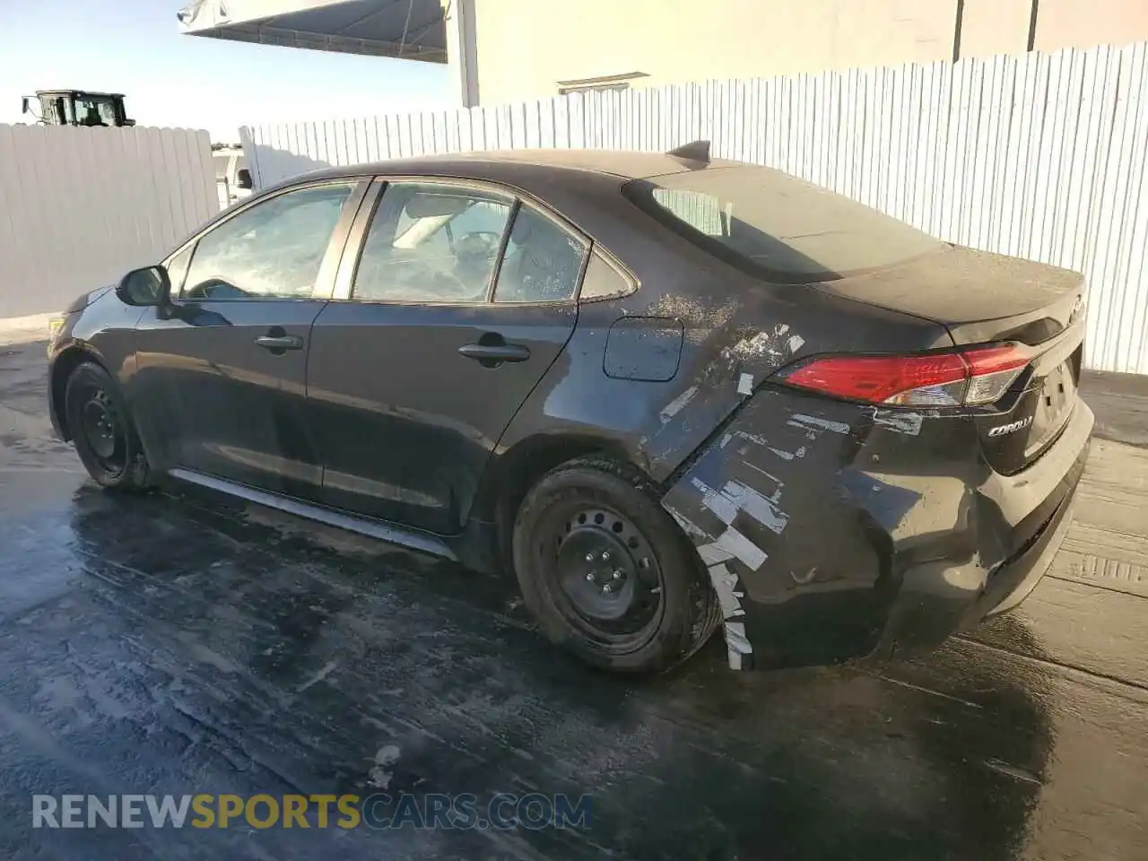 2 Photograph of a damaged car 5YFEPMAE7NP367459 TOYOTA COROLLA 2022