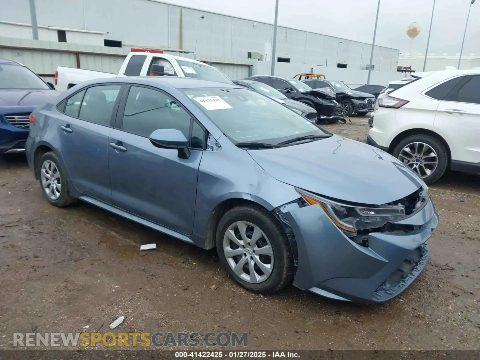 1 Photograph of a damaged car 5YFEPMAE7NP369454 TOYOTA COROLLA 2022