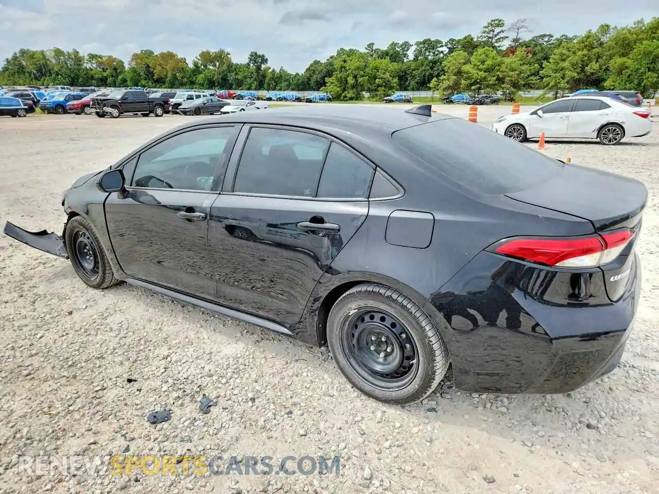 2 Photograph of a damaged car 5YFEPMAE7NP391633 TOYOTA COROLLA 2022