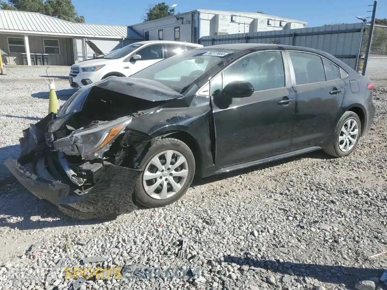 1 Photograph of a damaged car 5YFEPMAE8NP335149 TOYOTA COROLLA 2022
