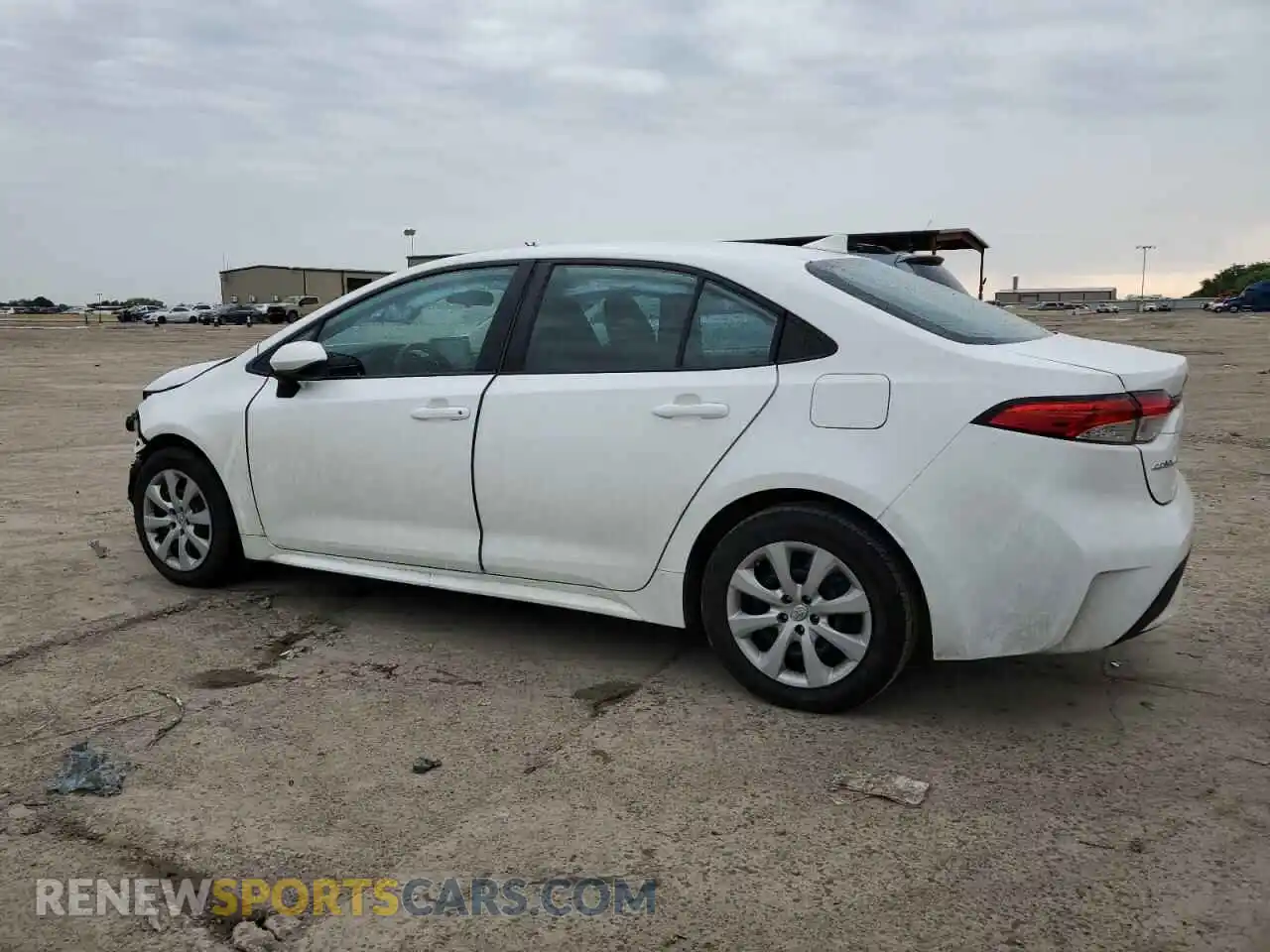 2 Photograph of a damaged car 5YFEPMAE8NP345129 TOYOTA COROLLA 2022