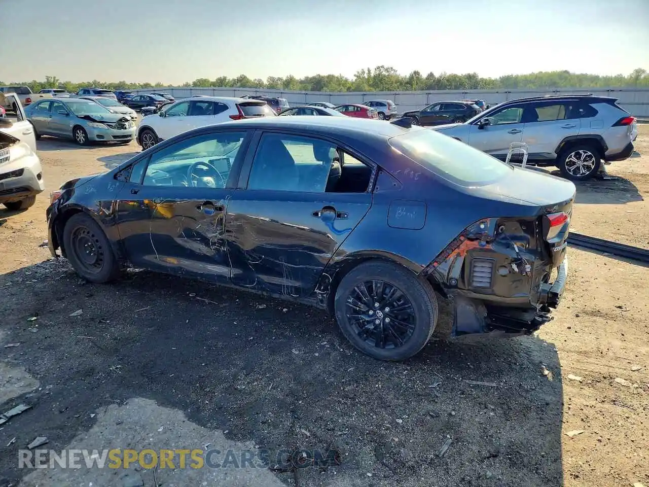 2 Фотография поврежденного автомобиля 5YFEPMAE8NP351268 TOYOTA COROLLA 2022