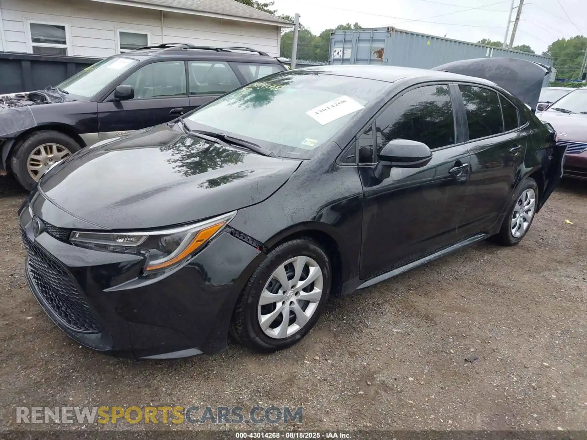 2 Photograph of a damaged car 5YFEPMAE8NP361699 TOYOTA COROLLA 2022