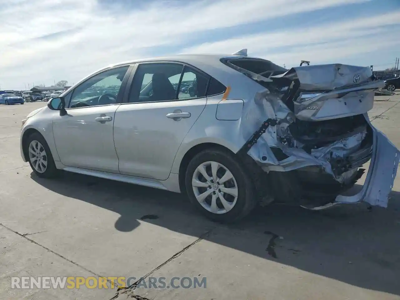 2 Фотография поврежденного автомобиля 5YFEPMAE8NP366983 TOYOTA COROLLA 2022
