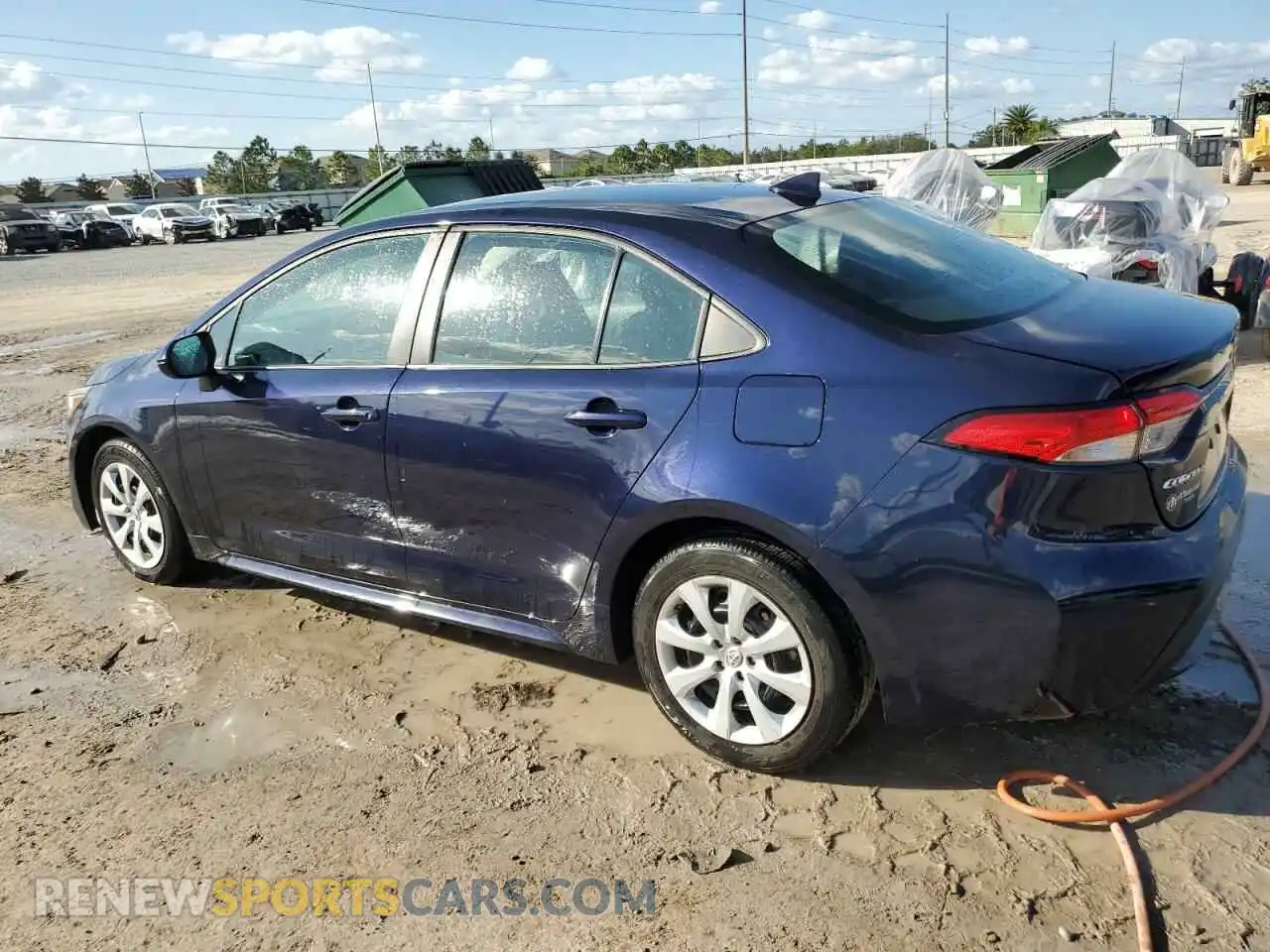 2 Photograph of a damaged car 5YFEPMAE8NP385307 TOYOTA COROLLA 2022