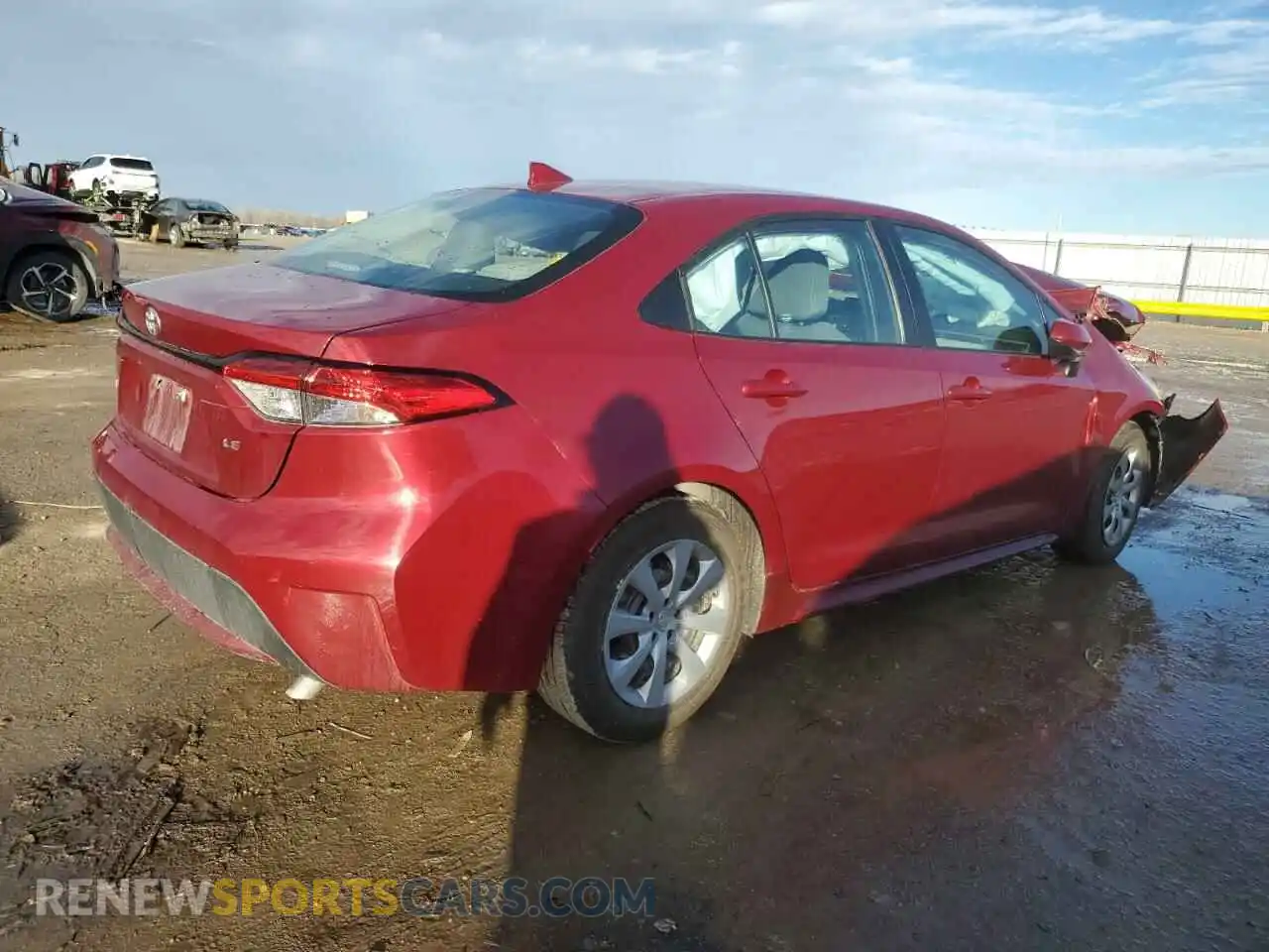 3 Фотография поврежденного автомобиля 5YFEPMAE9NP298712 TOYOTA COROLLA 2022