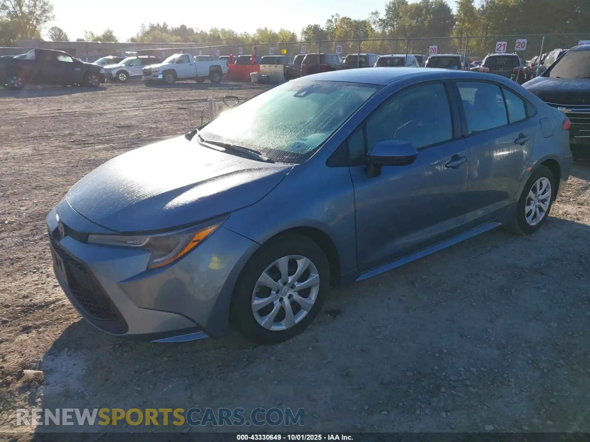 2 Фотография поврежденного автомобиля 5YFEPMAE9NP366975 TOYOTA COROLLA 2022