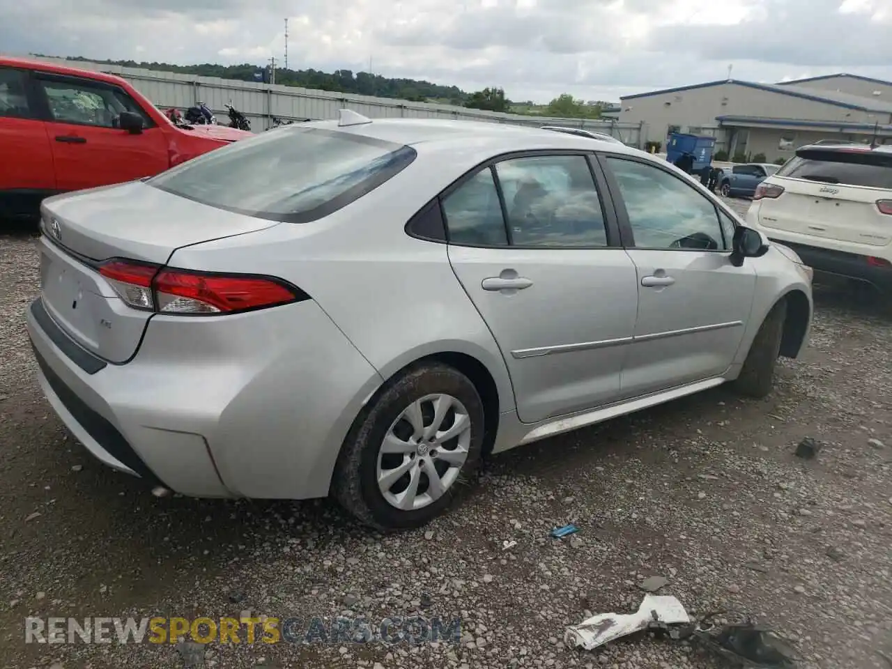 3 Photograph of a damaged car 5YFEPMAE9NP386546 TOYOTA COROLLA 2022