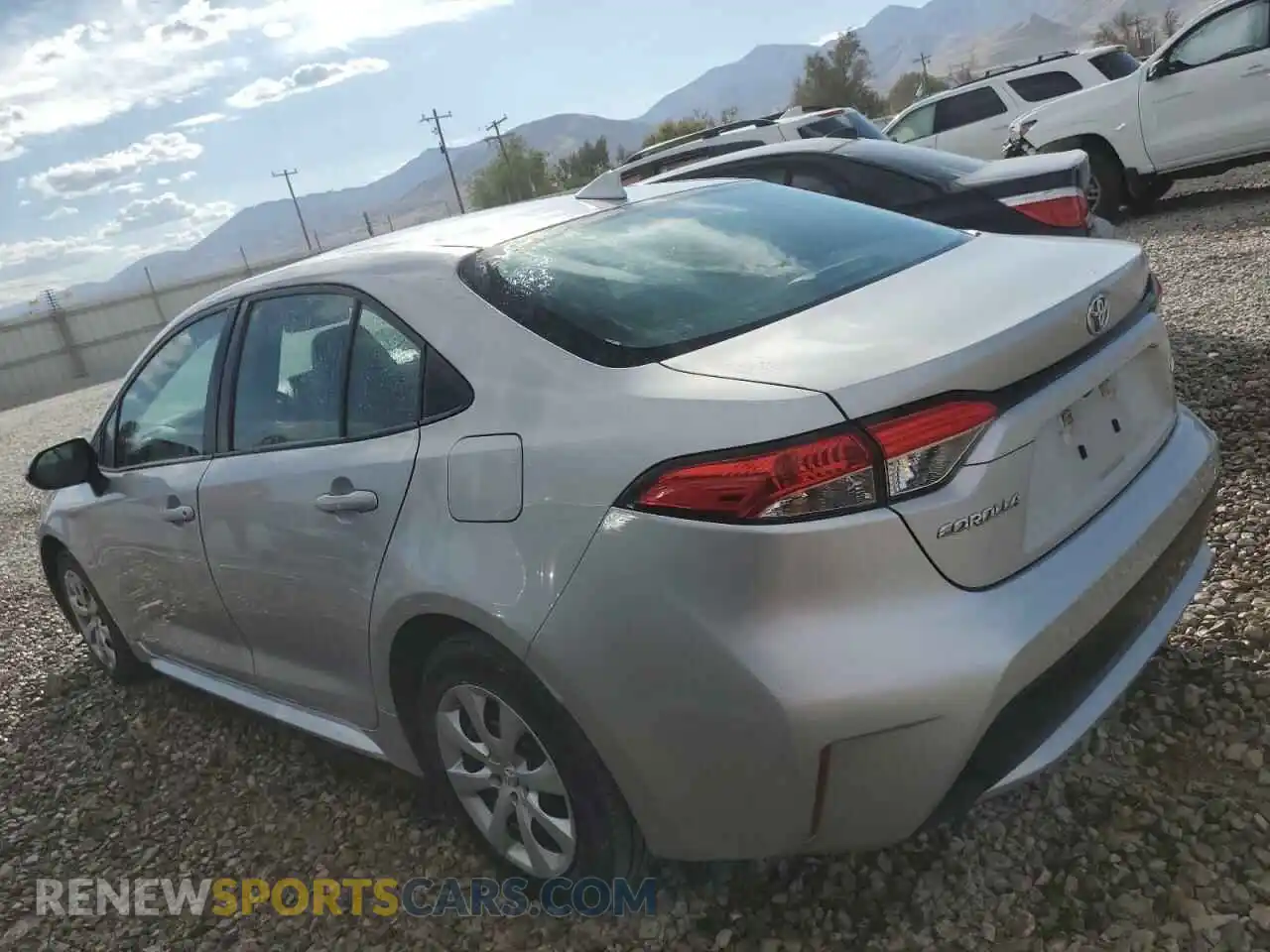 2 Photograph of a damaged car 5YFEPMAEXNP271681 TOYOTA COROLLA 2022