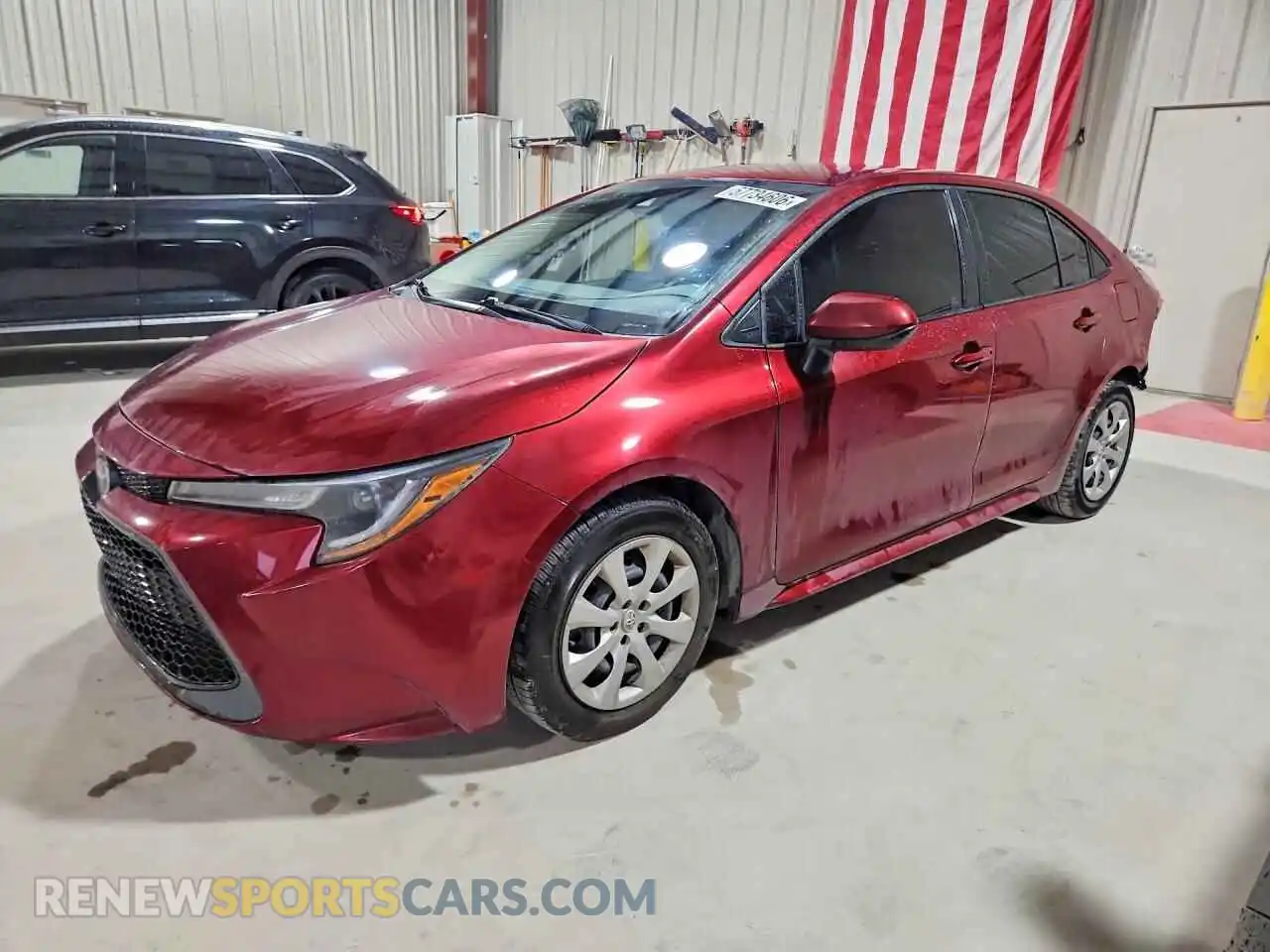 1 Photograph of a damaged car 5YFEPMAEXNP272426 TOYOTA COROLLA 2022