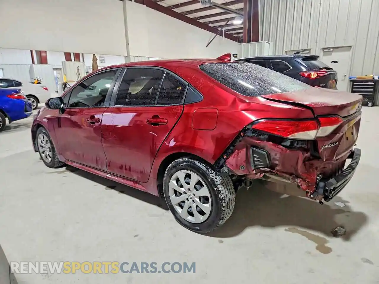 2 Photograph of a damaged car 5YFEPMAEXNP272426 TOYOTA COROLLA 2022