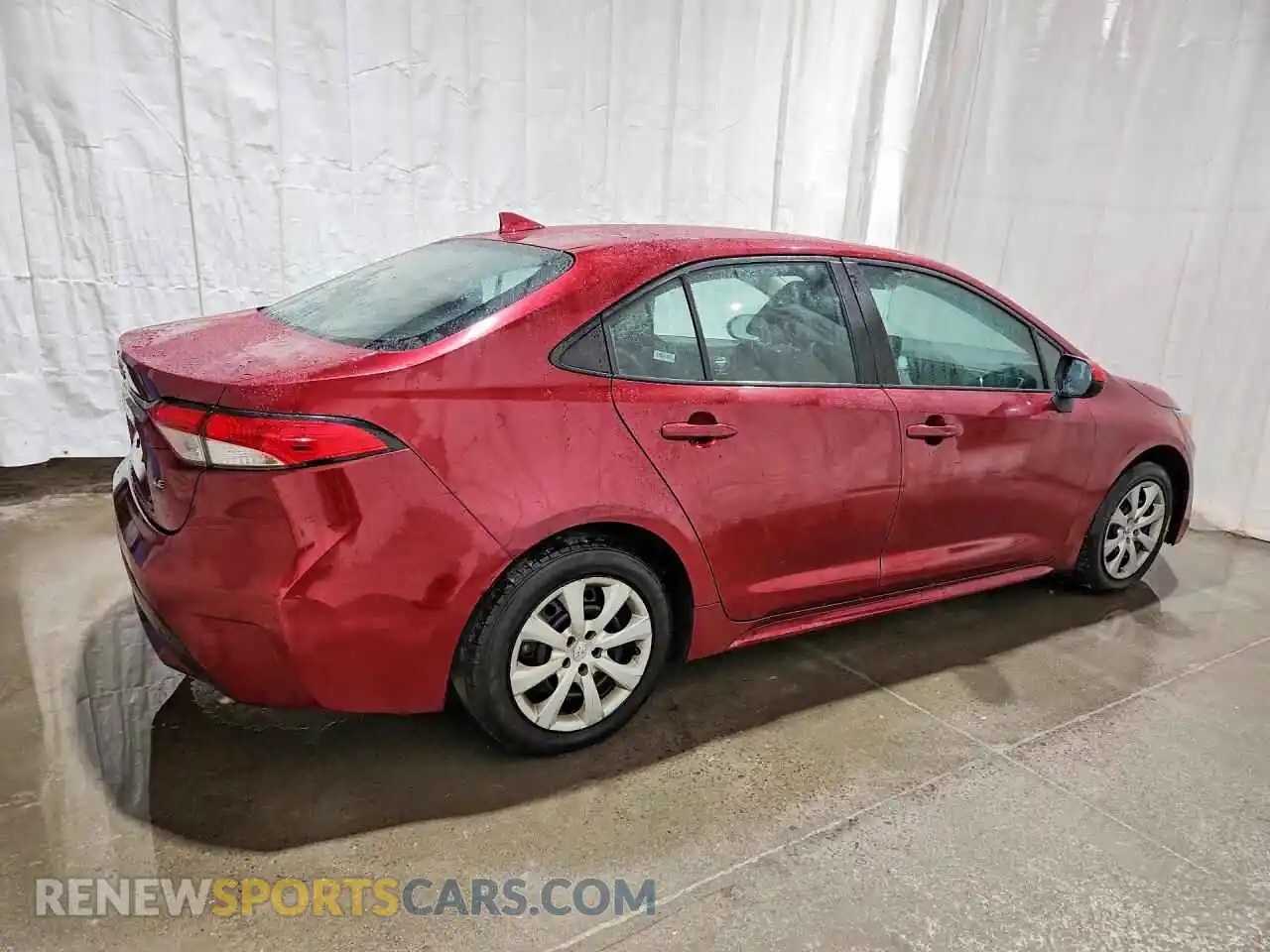 3 Photograph of a damaged car 5YFEPMAEXNP274502 TOYOTA COROLLA 2022