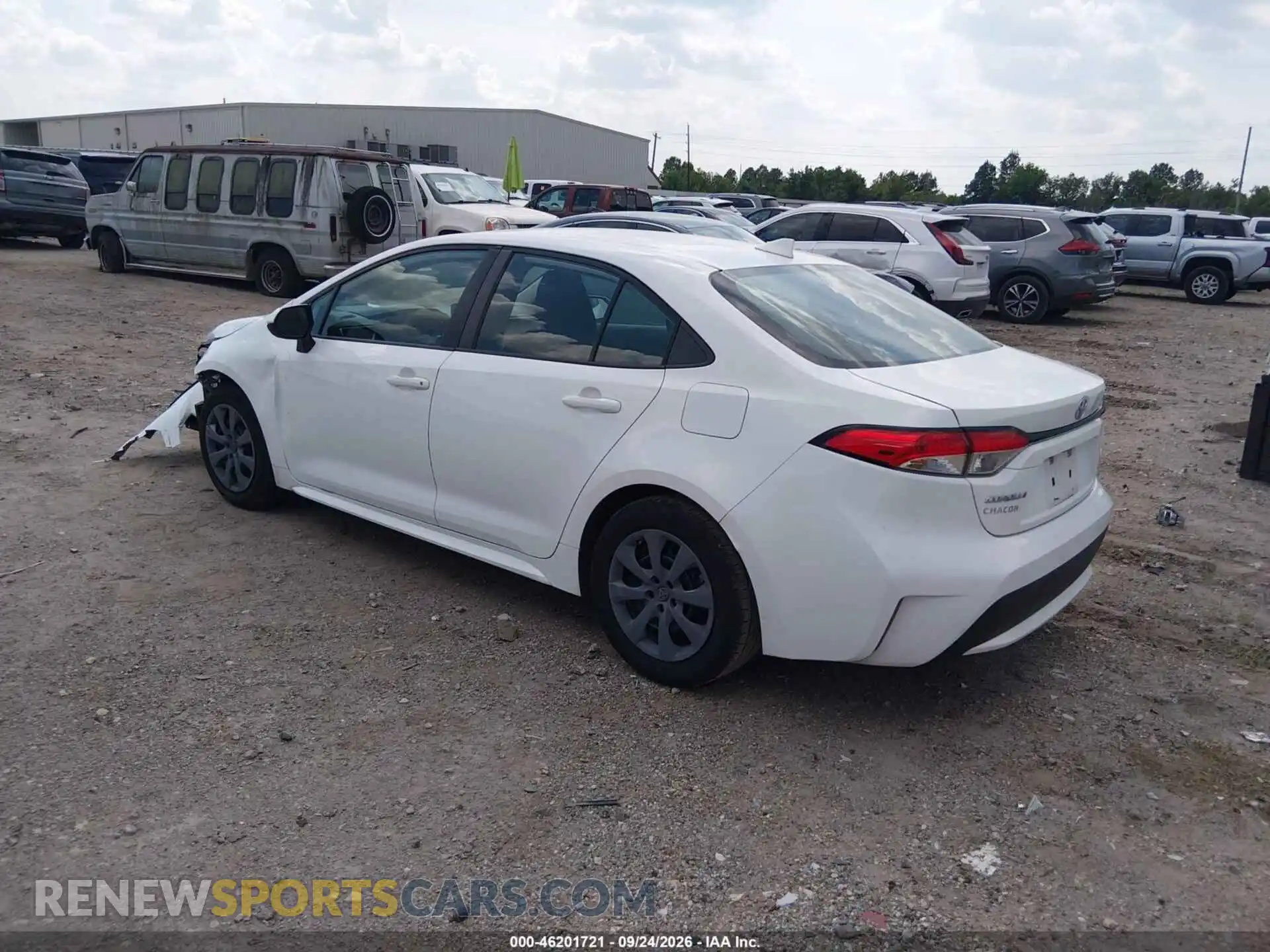 3 Photograph of a damaged car 5YFEPMAEXNP279084 TOYOTA COROLLA 2022