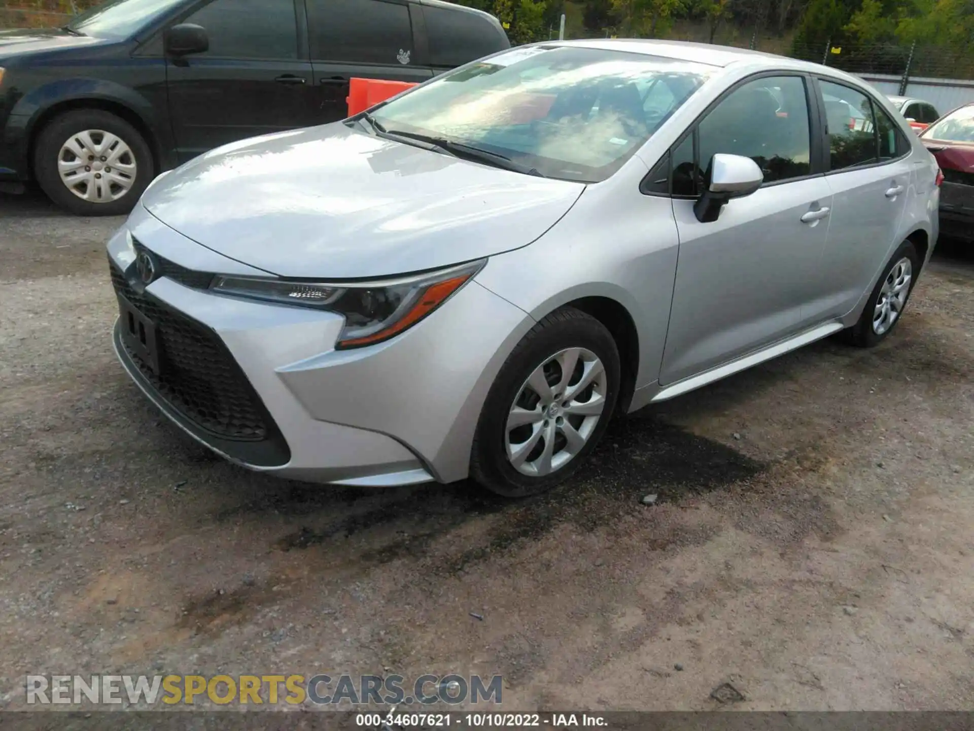 2 Photograph of a damaged car 5YFEPMAEXNP280624 TOYOTA COROLLA 2022