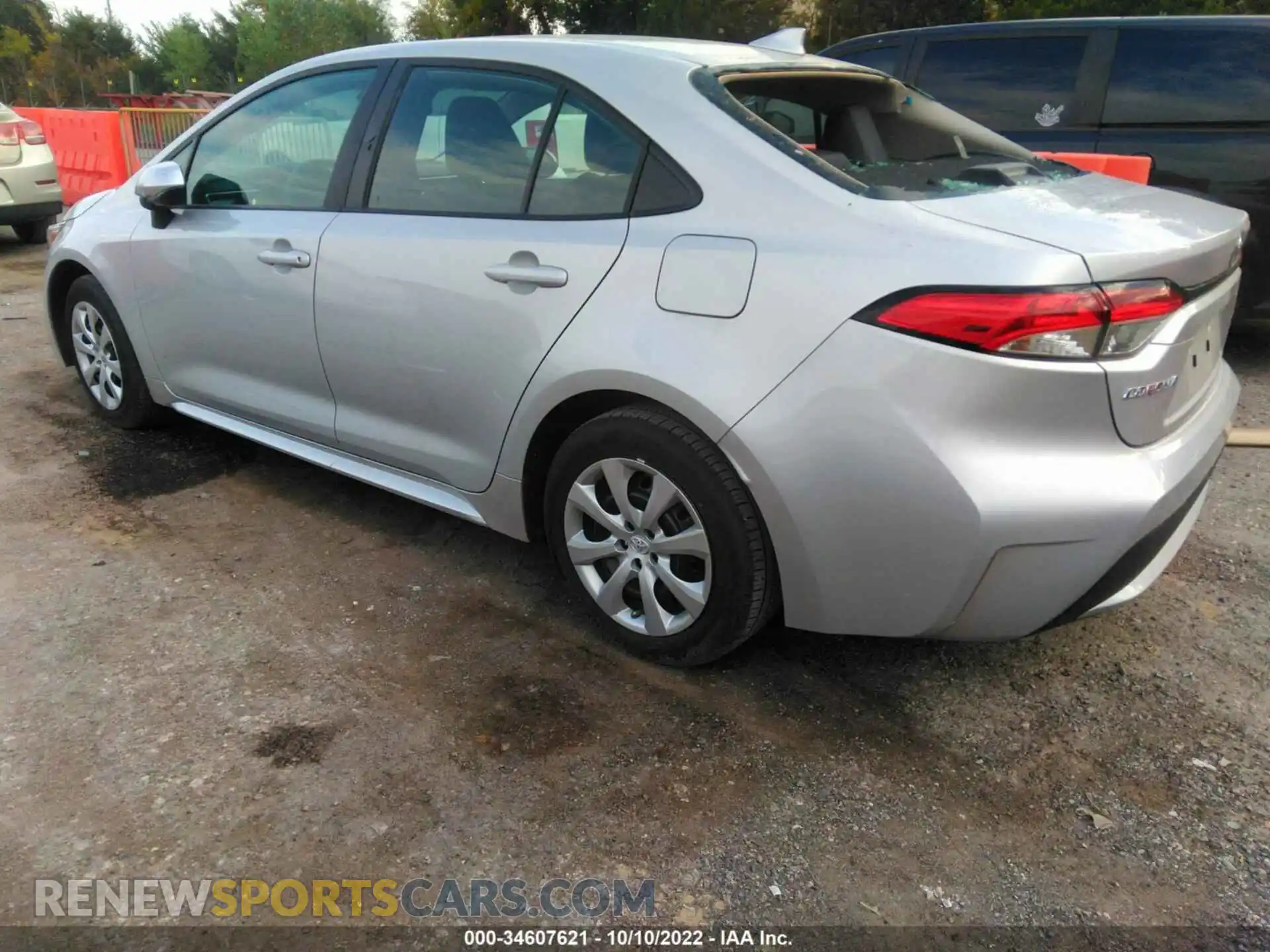 3 Photograph of a damaged car 5YFEPMAEXNP280624 TOYOTA COROLLA 2022