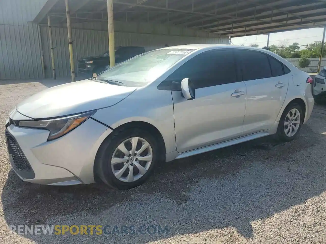 1 Photograph of a damaged car 5YFEPMAEXNP283653 TOYOTA COROLLA 2022