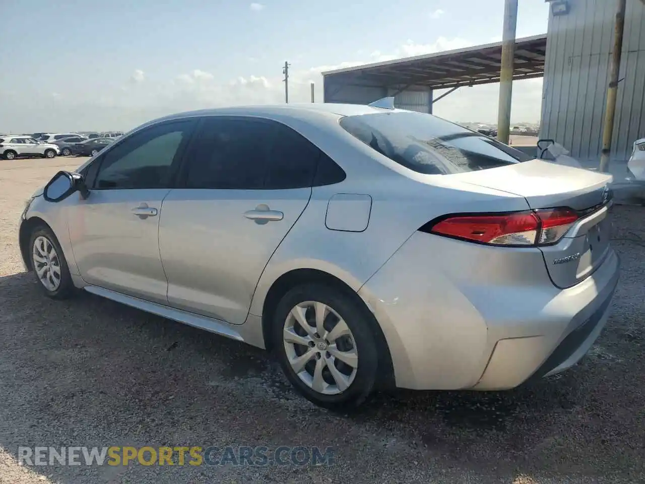 2 Photograph of a damaged car 5YFEPMAEXNP283653 TOYOTA COROLLA 2022