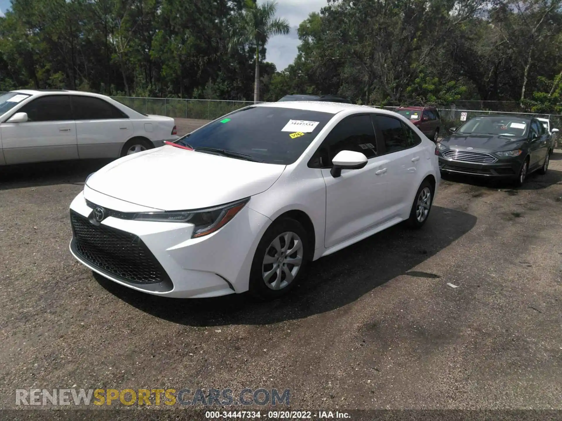 2 Photograph of a damaged car 5YFEPMAEXNP288951 TOYOTA COROLLA 2022