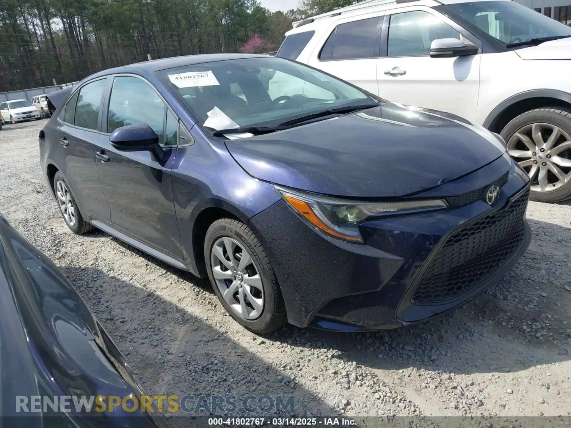 1 Photograph of a damaged car 5YFEPMAEXNP292675 TOYOTA COROLLA 2022