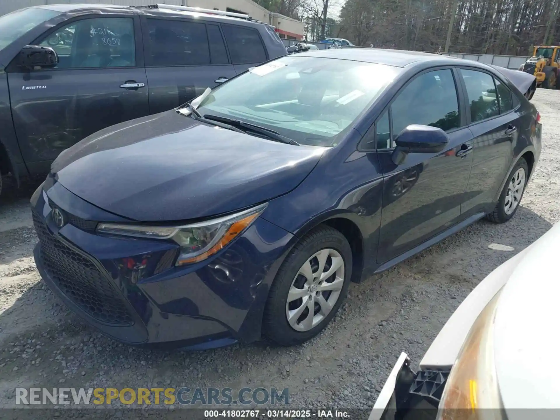 2 Photograph of a damaged car 5YFEPMAEXNP292675 TOYOTA COROLLA 2022