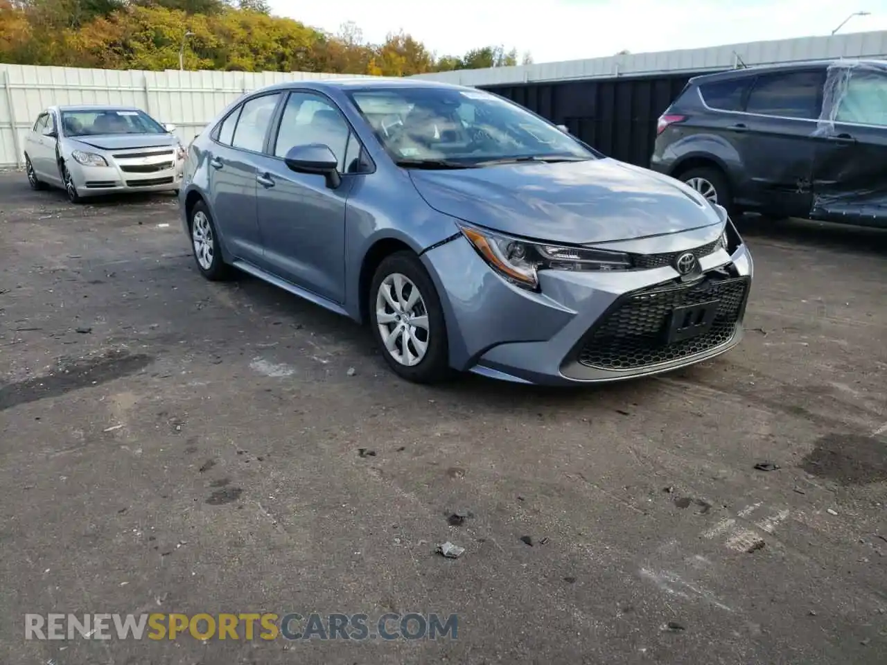 1 Photograph of a damaged car 5YFEPMAEXNP295267 TOYOTA COROLLA 2022