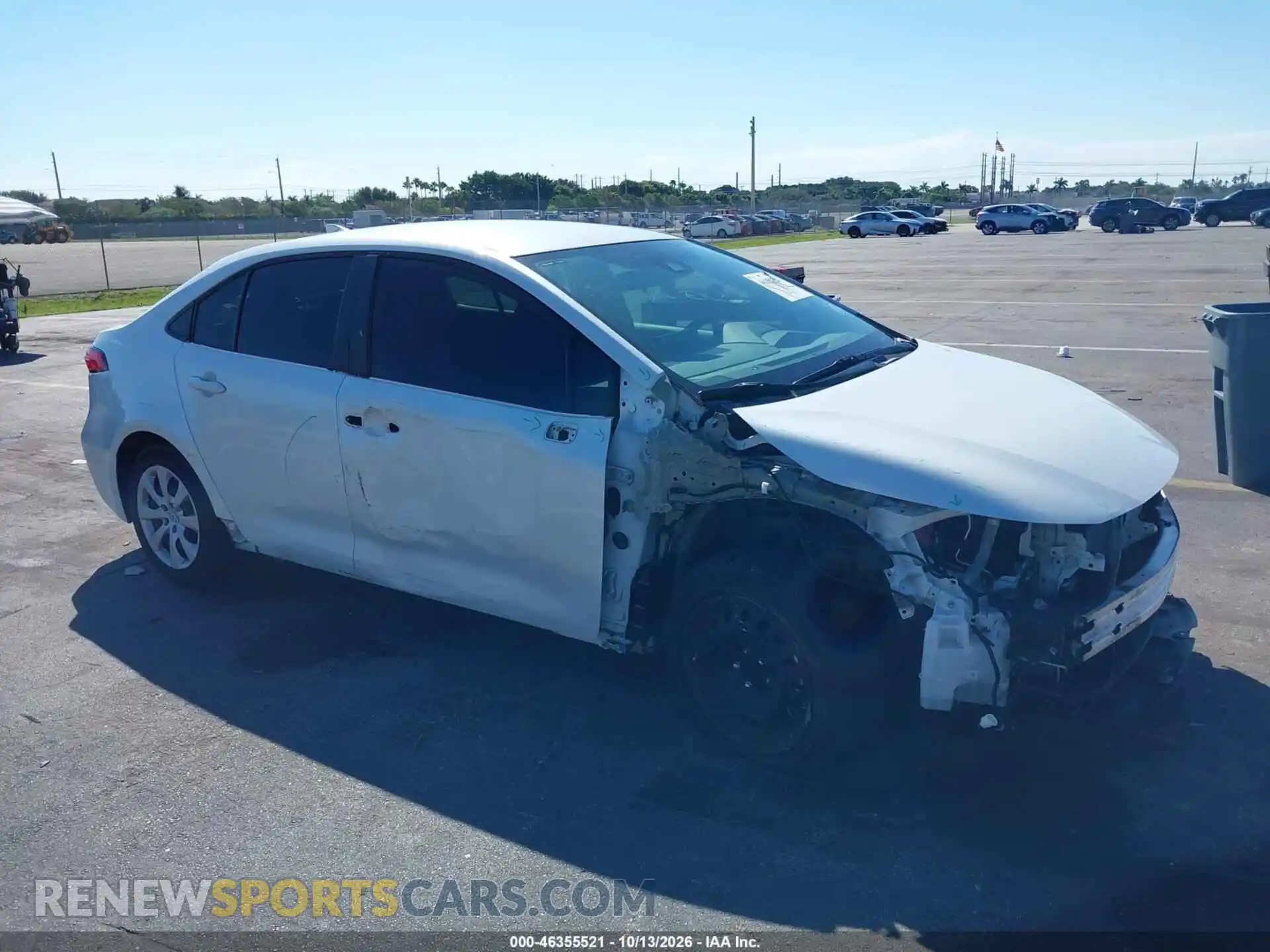 1 fotografías del automóvil dañado 5YFEPMAEXNP297987 TOYOTA COROLLA 2022