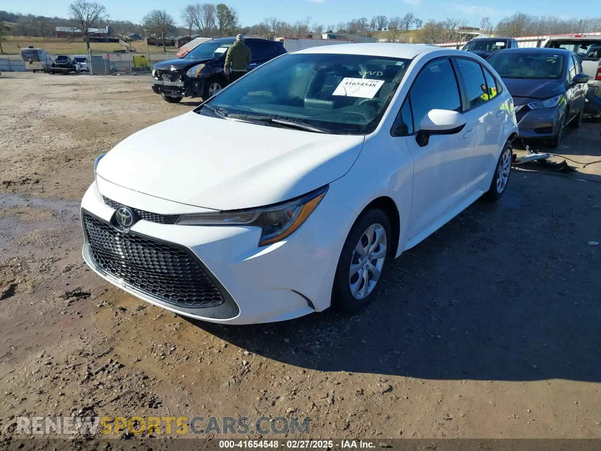 2 Photograph of a damaged car 5YFEPMAEXNP301276 TOYOTA COROLLA 2022