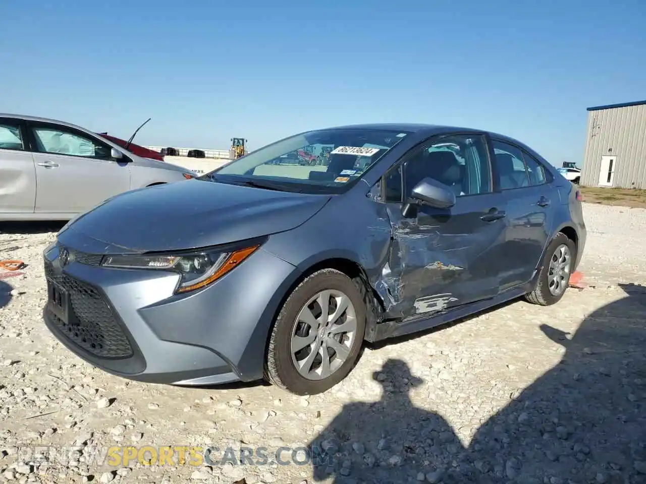 1 Photograph of a damaged car 5YFEPMAEXNP302444 TOYOTA COROLLA 2022