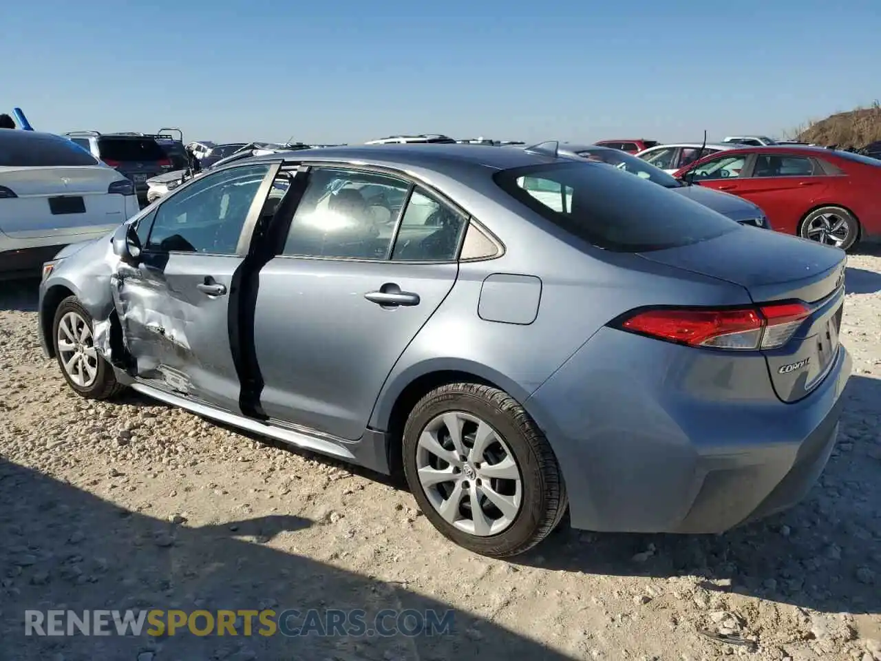 2 Photograph of a damaged car 5YFEPMAEXNP302444 TOYOTA COROLLA 2022