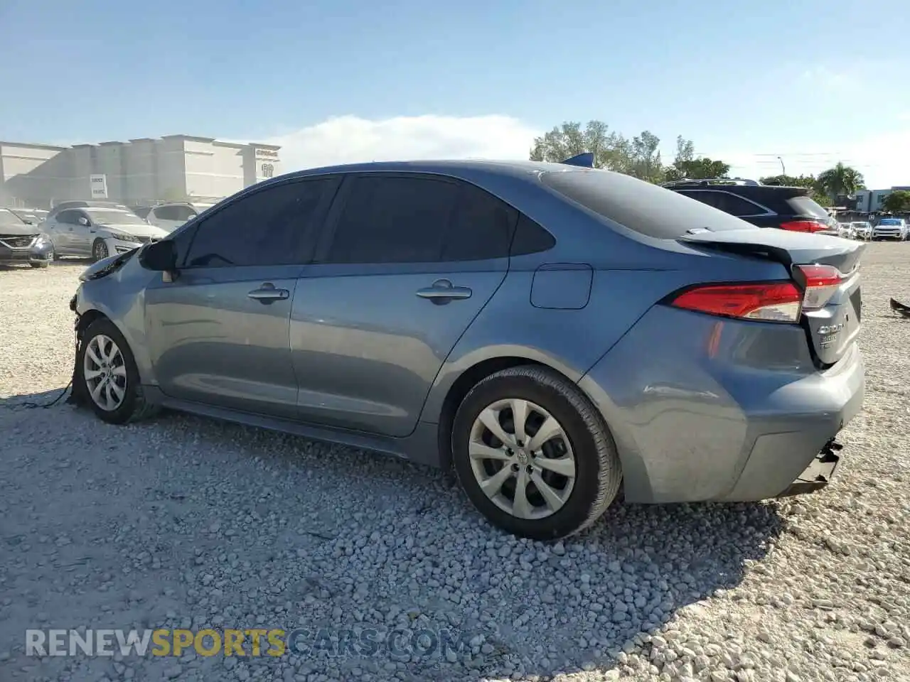 2 Photograph of a damaged car 5YFEPMAEXNP303366 TOYOTA COROLLA 2022