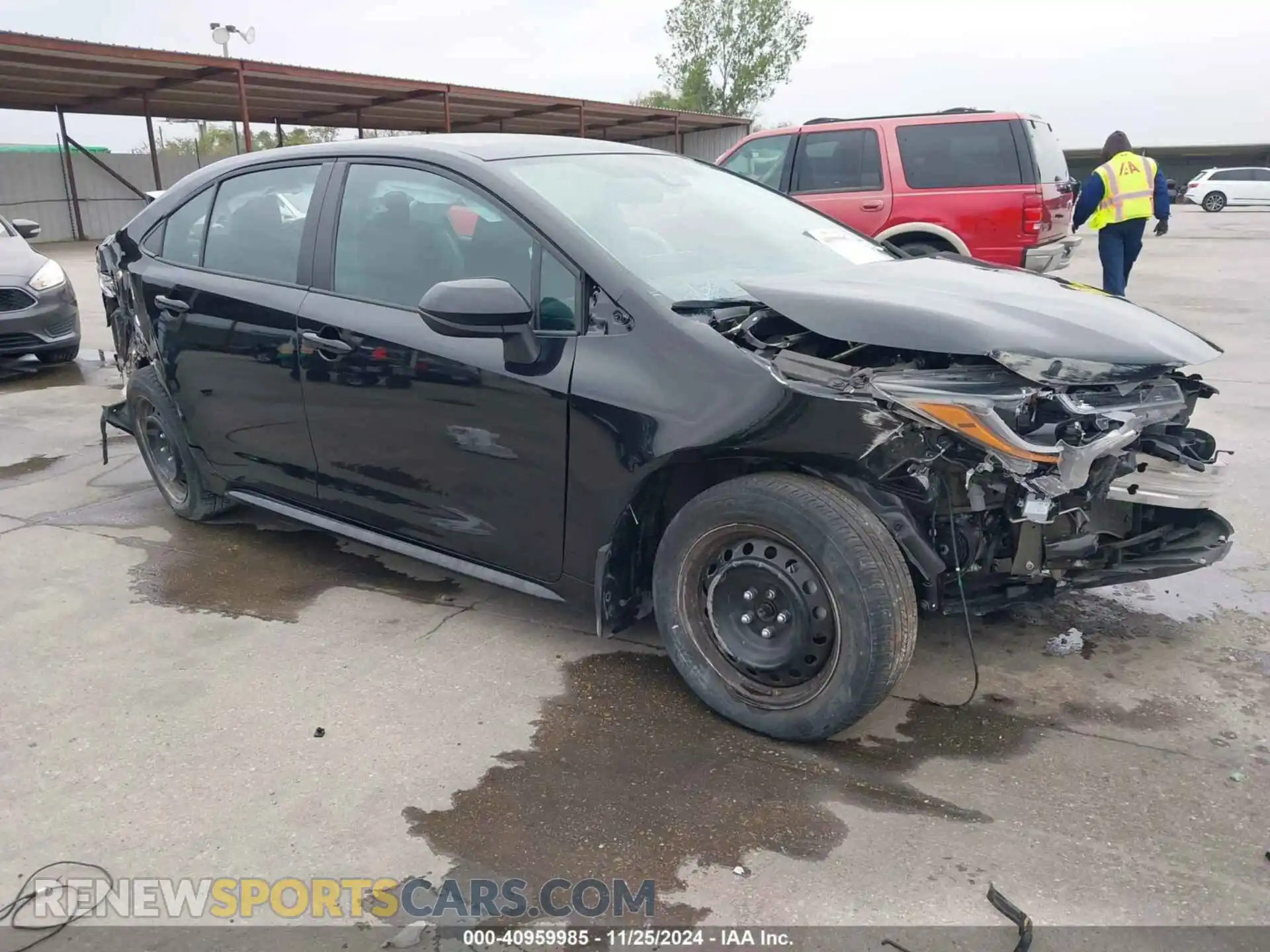 1 Photograph of a damaged car 5YFEPMAEXNP307496 TOYOTA COROLLA 2022