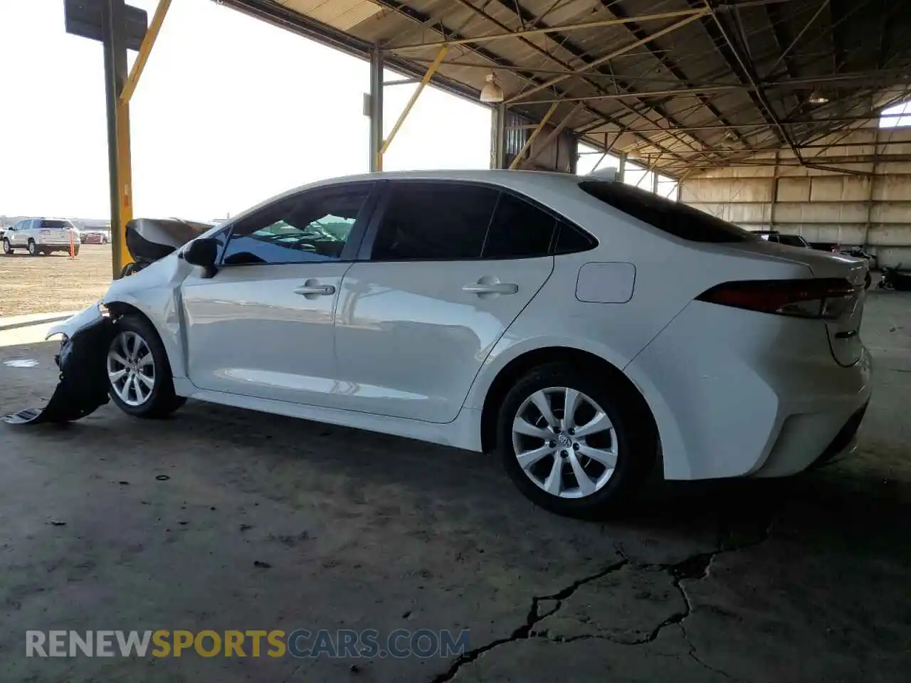 2 Photograph of a damaged car 5YFEPMAEXNP308003 TOYOTA COROLLA 2022