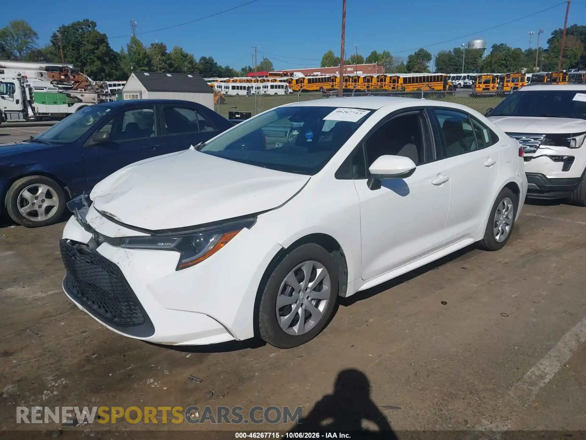 2 Photograph of a damaged car 5YFEPMAEXNP310446 TOYOTA COROLLA 2022