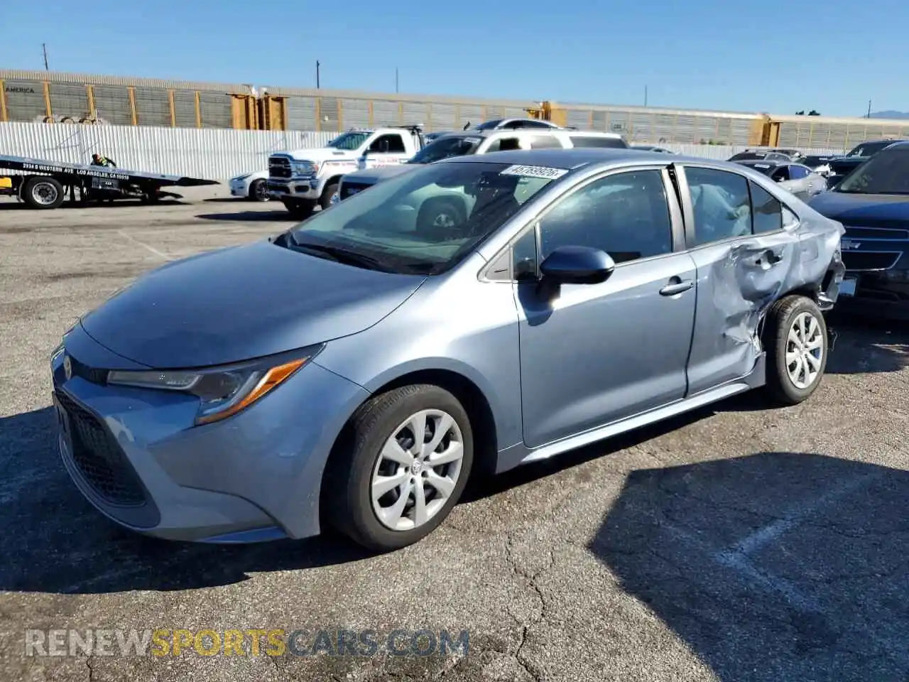 1 Photograph of a damaged car 5YFEPMAEXNP312102 TOYOTA COROLLA 2022