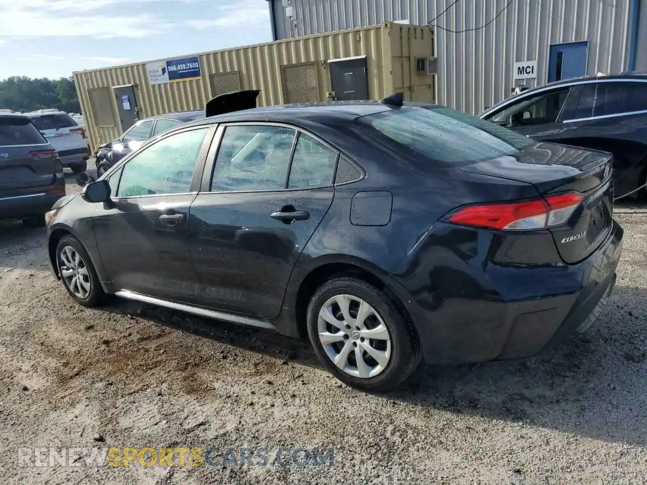 2 Photograph of a damaged car 5YFEPMAEXNP318658 TOYOTA COROLLA 2022