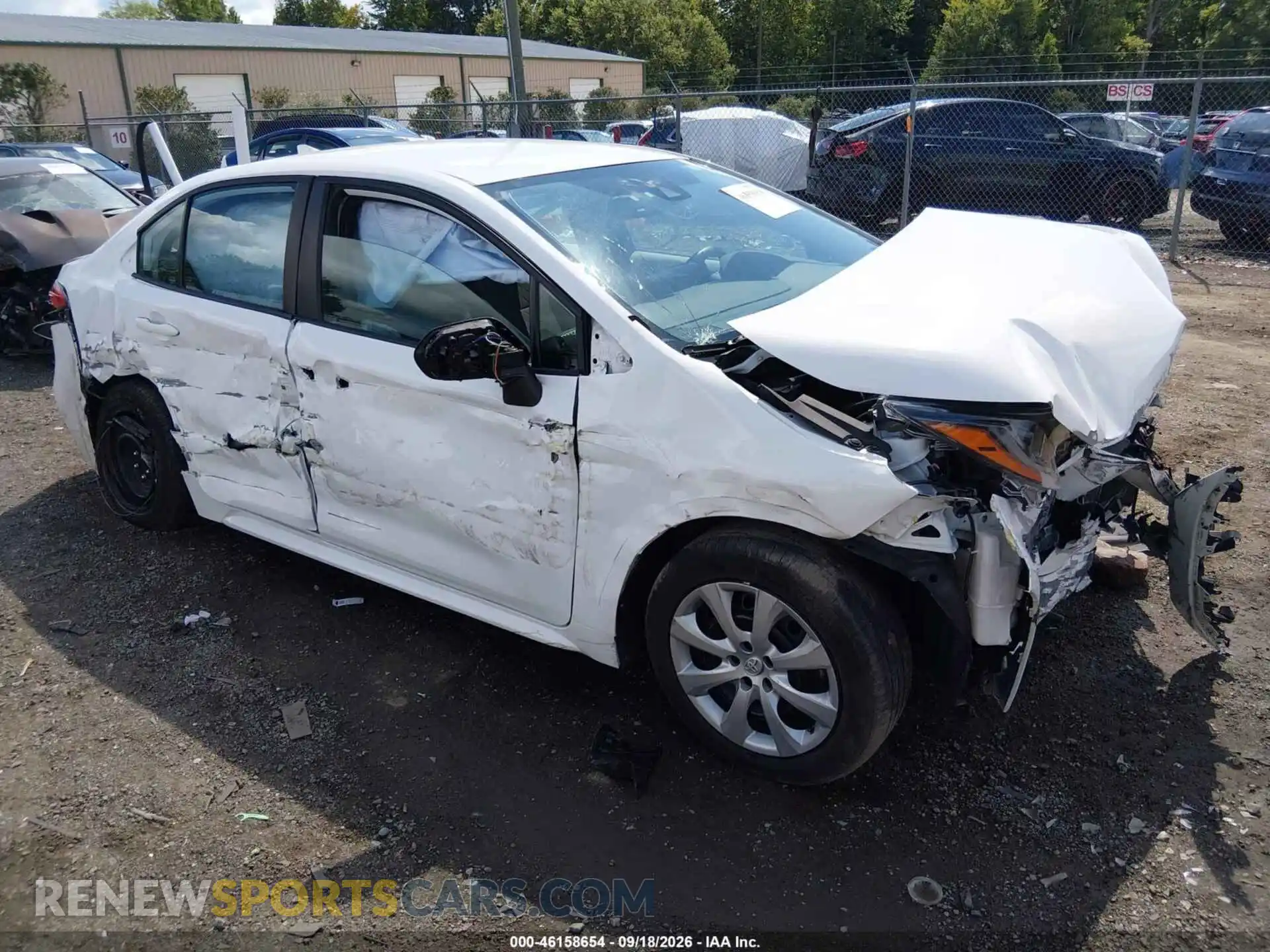 1 Photograph of a damaged car 5YFEPMAEXNP320202 TOYOTA COROLLA 2022