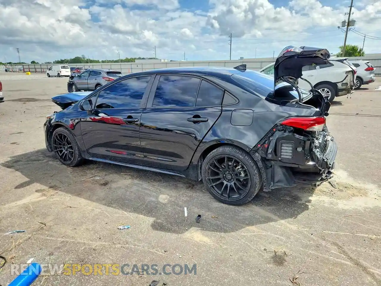 2 Photograph of a damaged car 5YFEPMAEXNP322631 TOYOTA COROLLA 2022