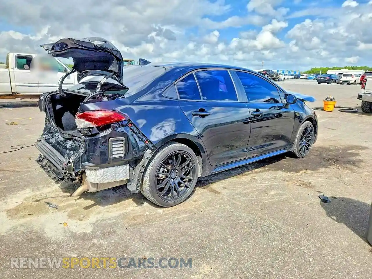 3 Photograph of a damaged car 5YFEPMAEXNP322631 TOYOTA COROLLA 2022